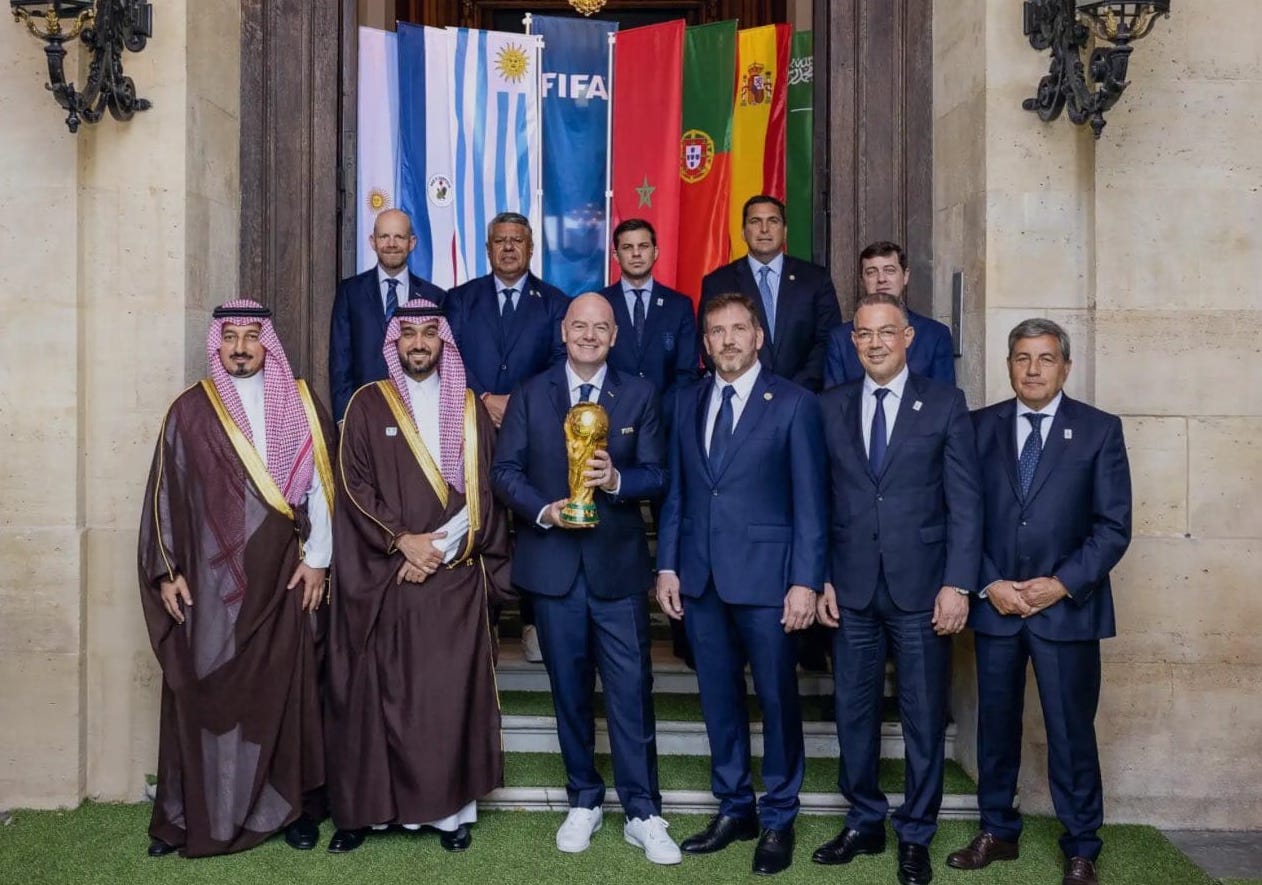 كأس العالم بين المغرب و اسبانيا والبرتغال