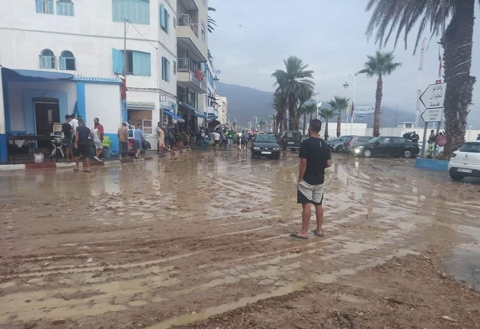 فيضانات في الجبهة