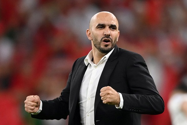 وليد الركراكي مدرب المنتخب المغربي