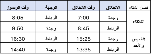 رحلات العربية للطيران