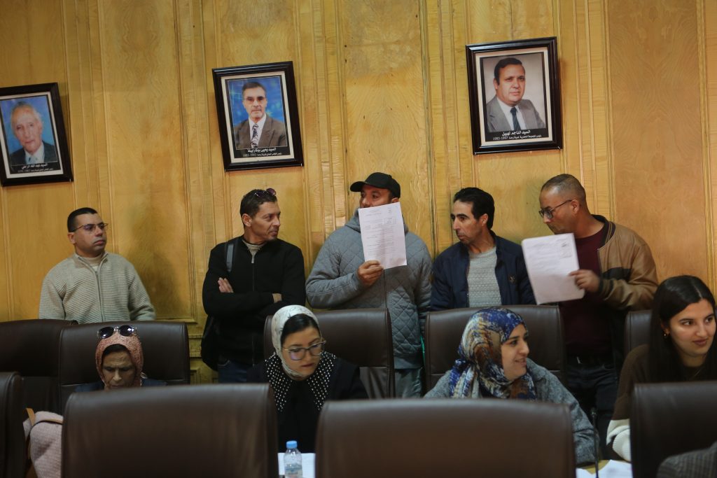 عمال شركة موبيليس وجدة