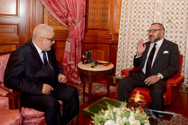 الملك يهنئ عبد الاله ابن كيران