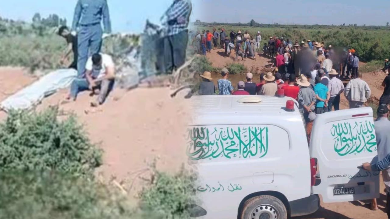 غرق طفلين ضواحي مراكش