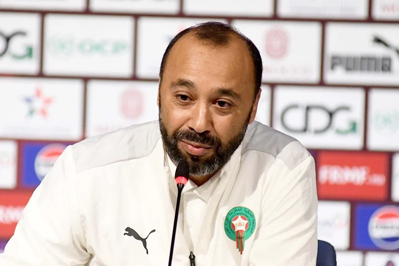 طارق السكتيوي مدرب المنتخب المغربي المحلي